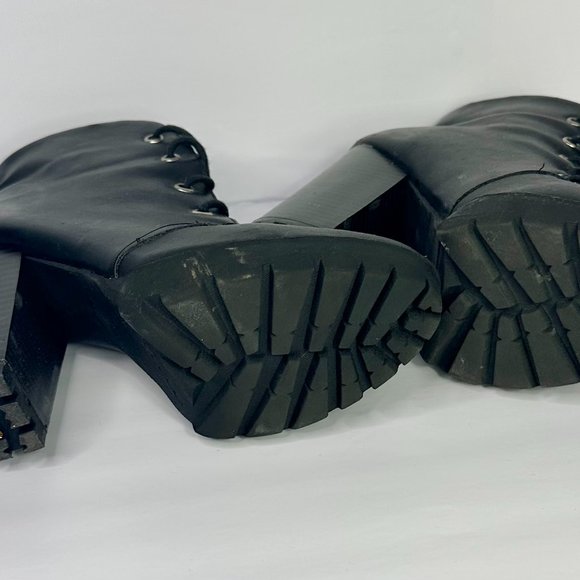 JustFab Black Booties - Picture 4 of 5